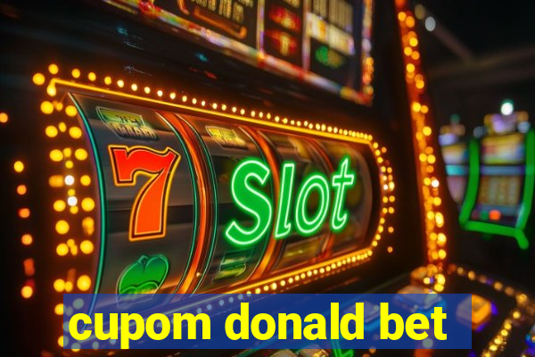 cupom donald bet